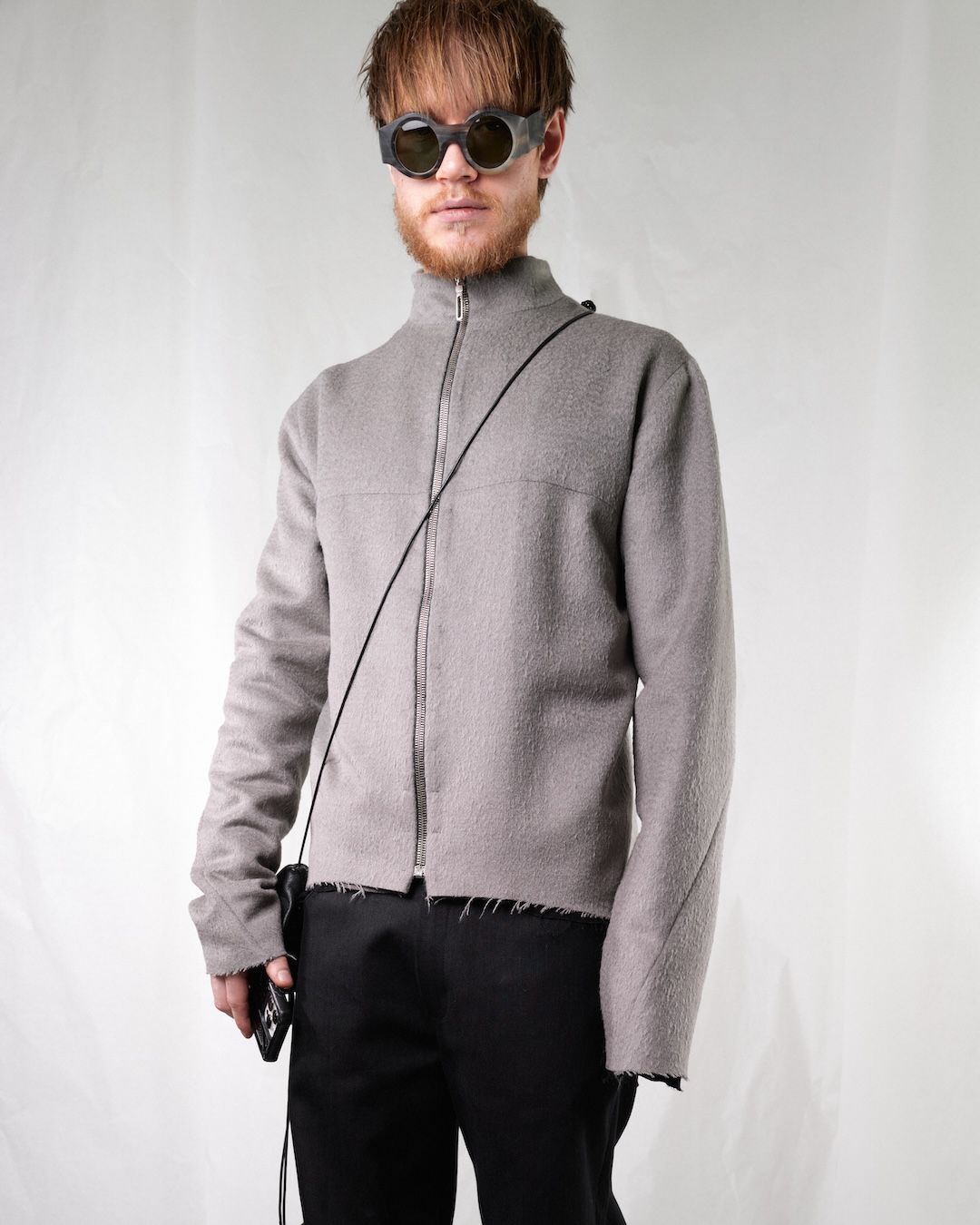 TAILORED WOOL JACKET GREY 04.01