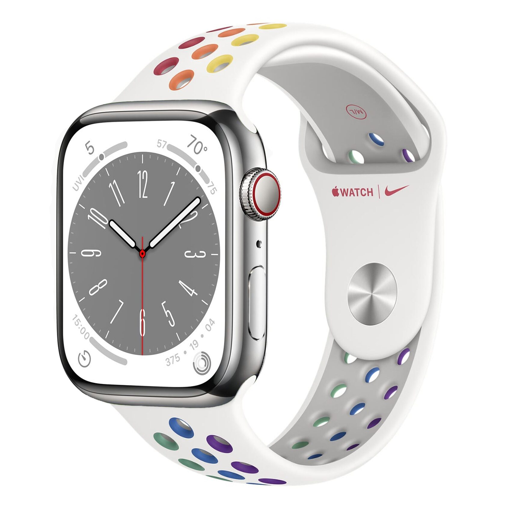apple watch nike sport band pride edition 2020 42 44 45 49mm myd62
