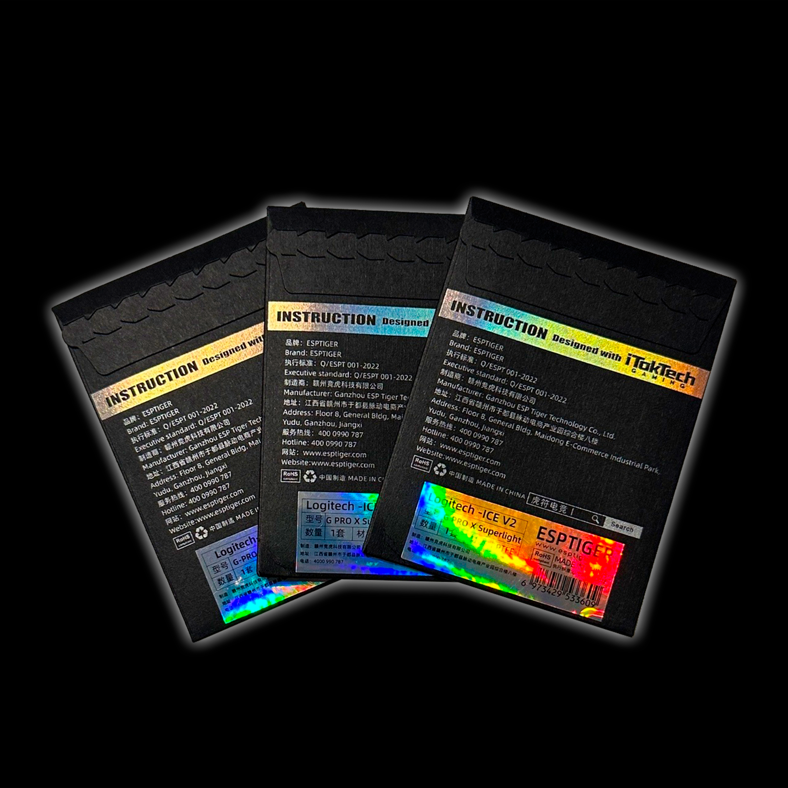 Tiger Glides ICE V2 Logitech G Pro X Superlight