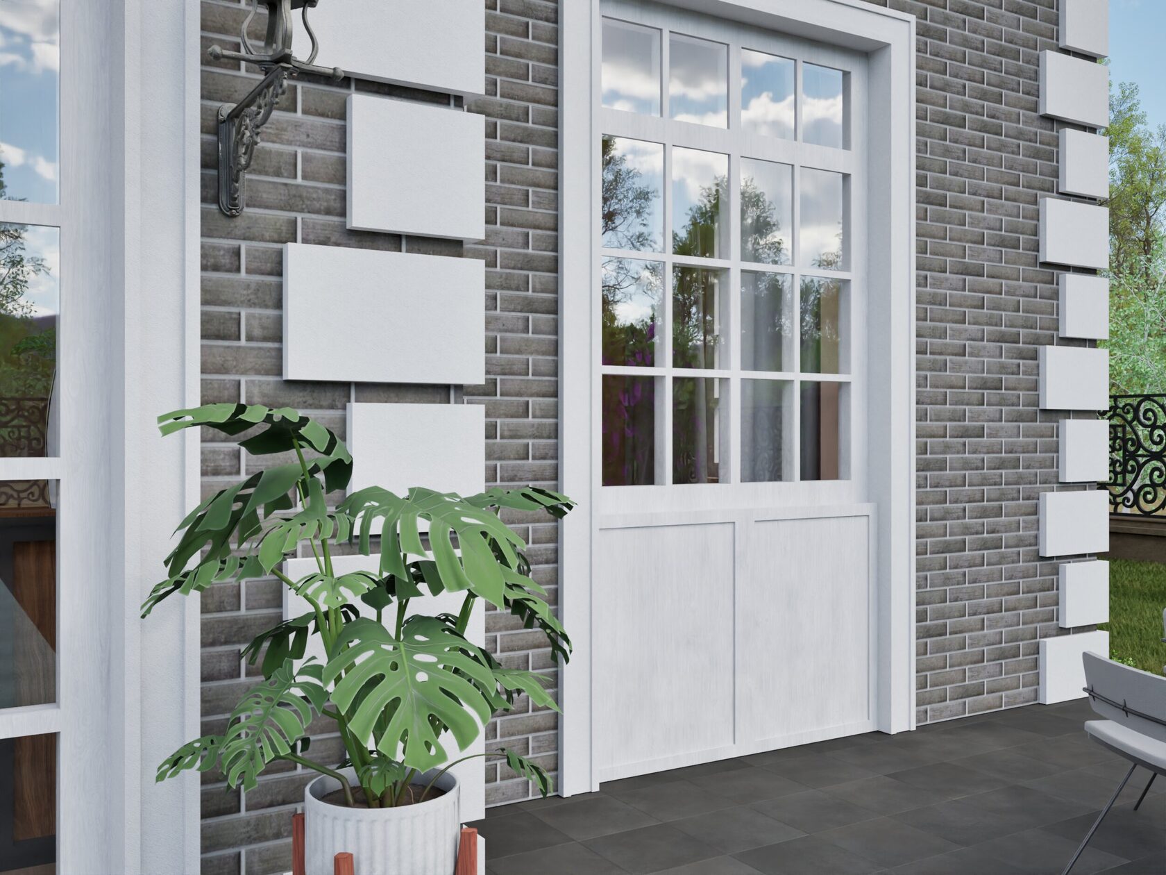 Термопанель BestPoint Ceramics Exclusive Cement Dark — фото 6