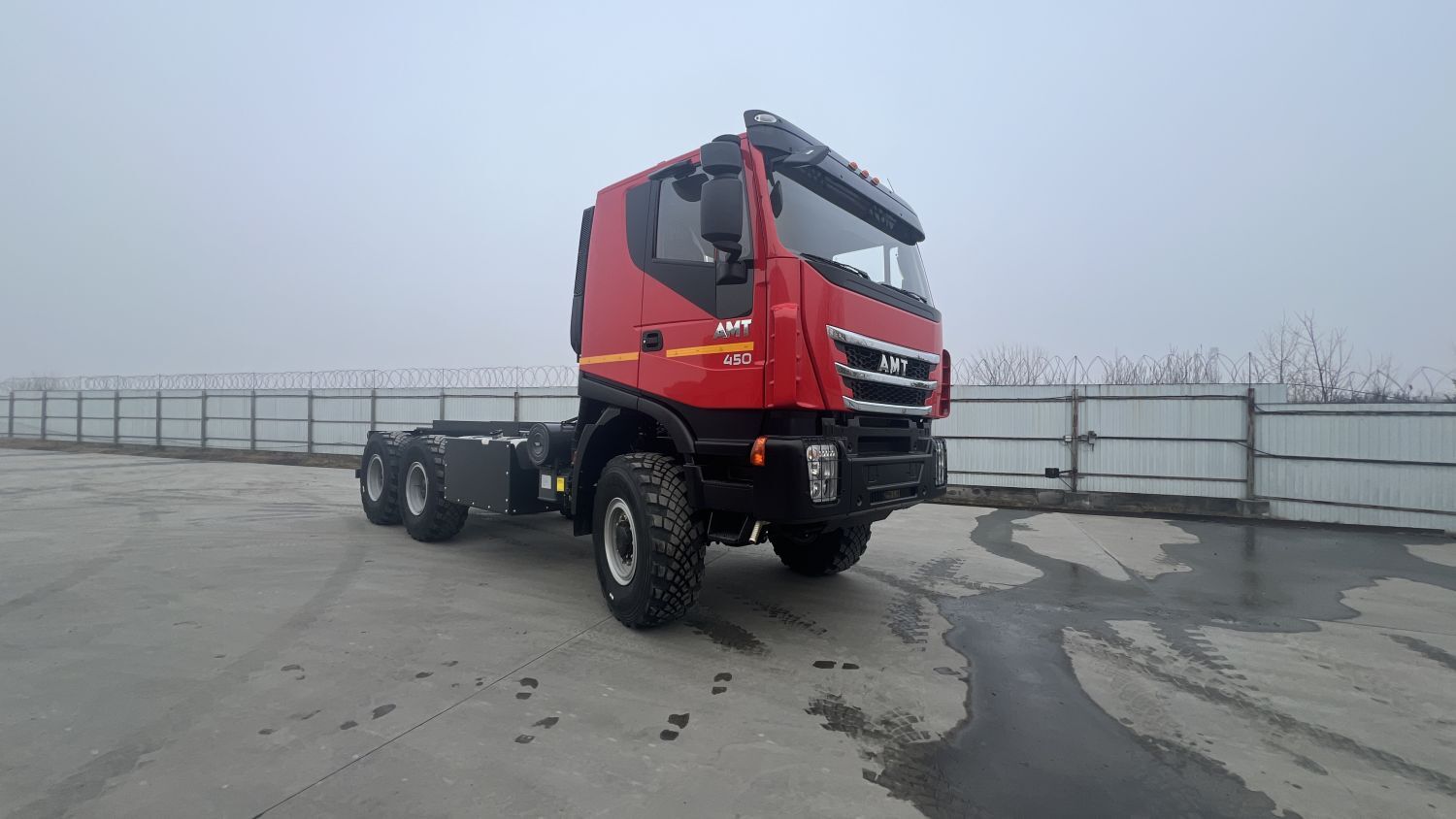 Шасси 6х6 АМТ 6329