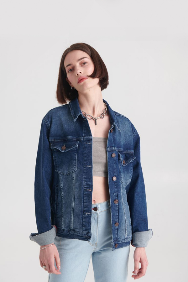 BLCV: Джинсовая куртка Daman Vintage Blue