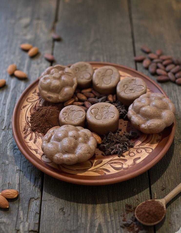 Твердый шампунь ЗВ Миндальный шоколад