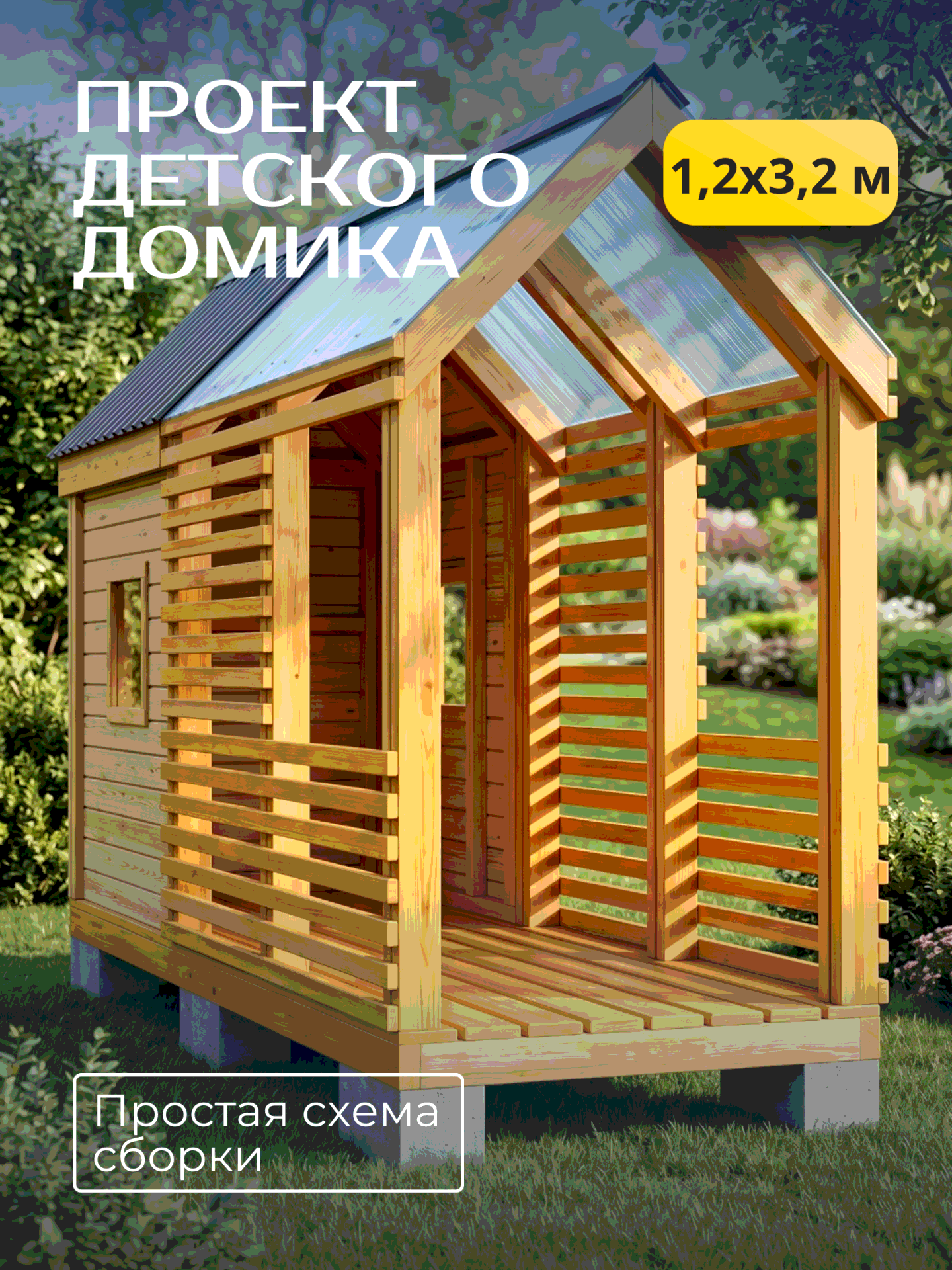 Проект детского домика / DD10