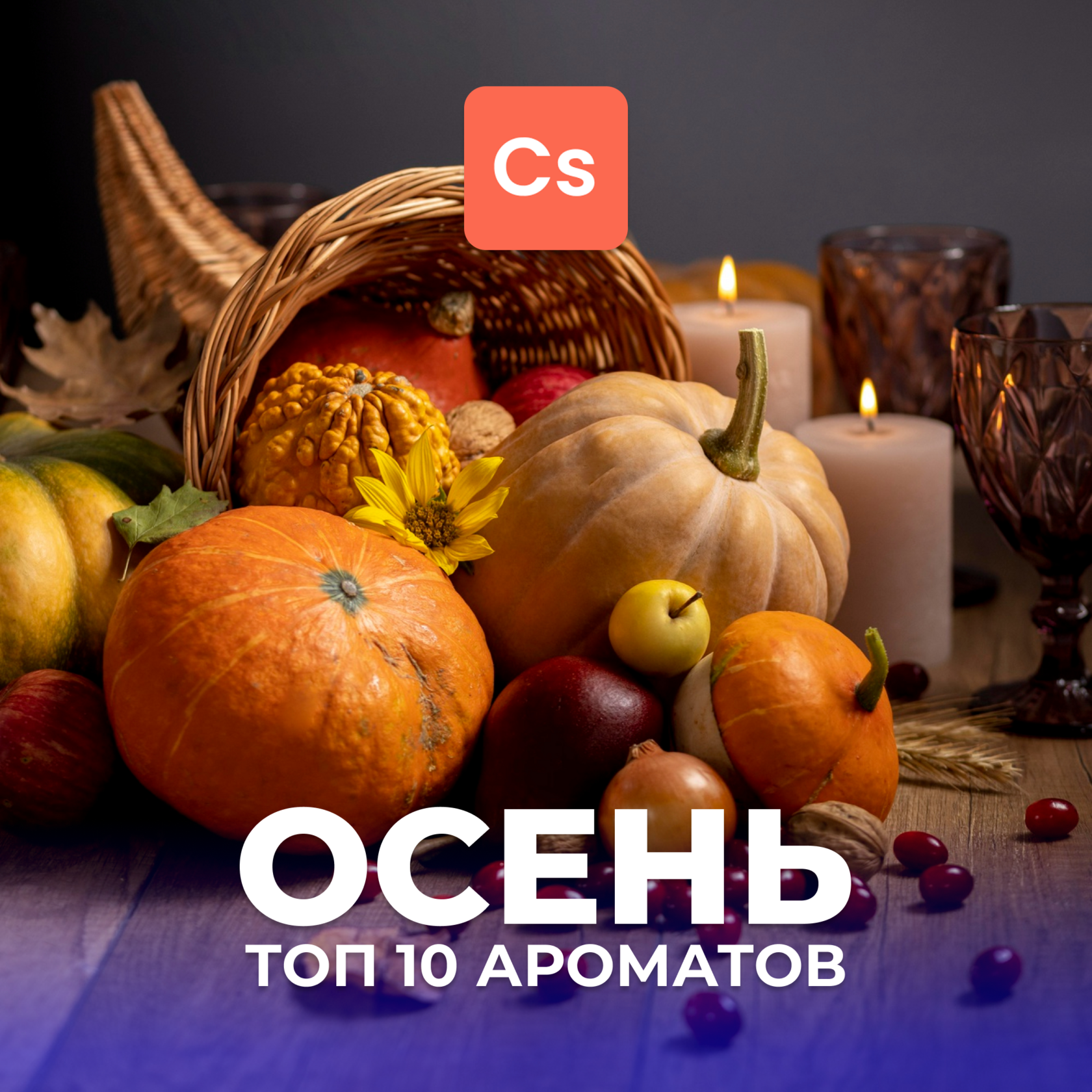 НАБОР CANDLESCIENCE ТОП-10 АРОМАТОВ - ОСЕНЬ