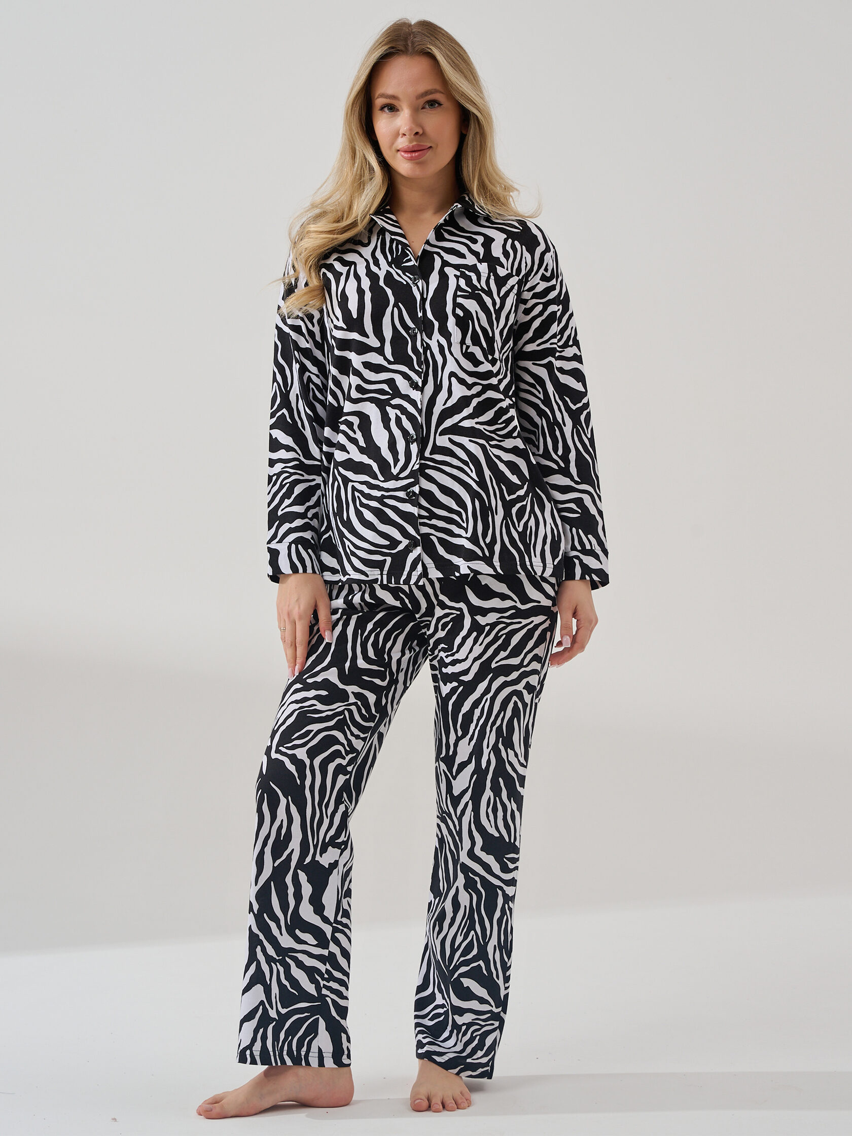 
Пижама женская "Энимал" (классическая)