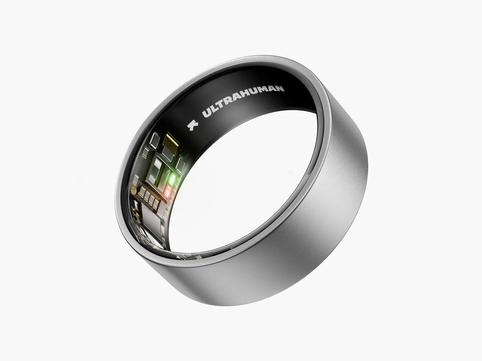 Умное кольцо Ultrahuman Ring AIR, цвет Raw Titanium — для отслеживания сна и восстановления