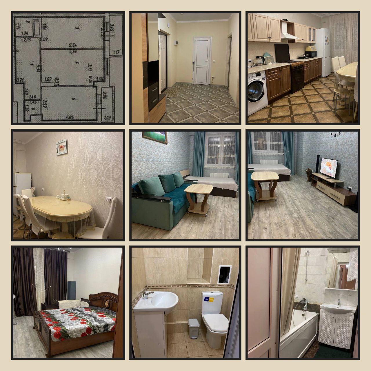 2-комнатная квартира, 62 м², ЖК Времена Года 2 · Петра Метальникова