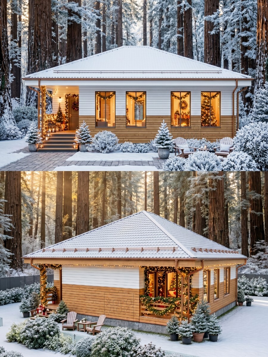 Проект дома 86 м2 / Каркасник / 1 этаж / — фото 7