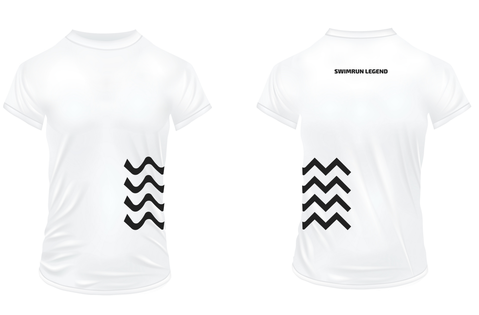 Футболка женская белая (бол. логотип) - Производитель: Россия