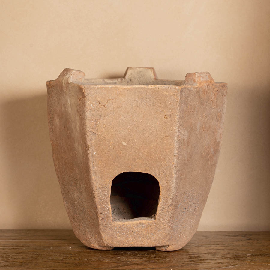 Угольная печь чаошаньская от мастера Цюй Фэнцина винтажная