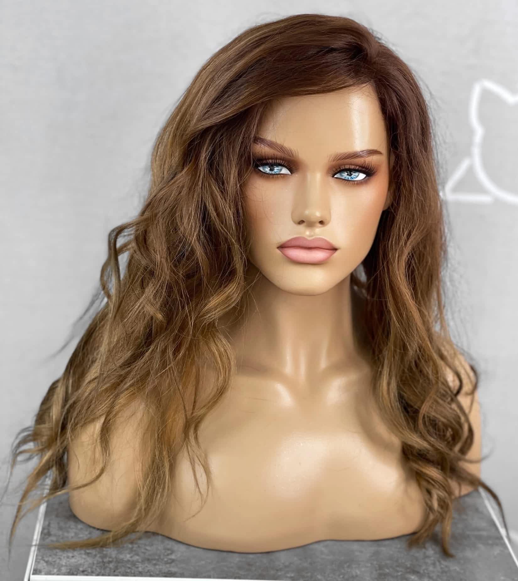 Система славянские волосы на шелке Элиза I-SSH-180% 55см русый купить в ...