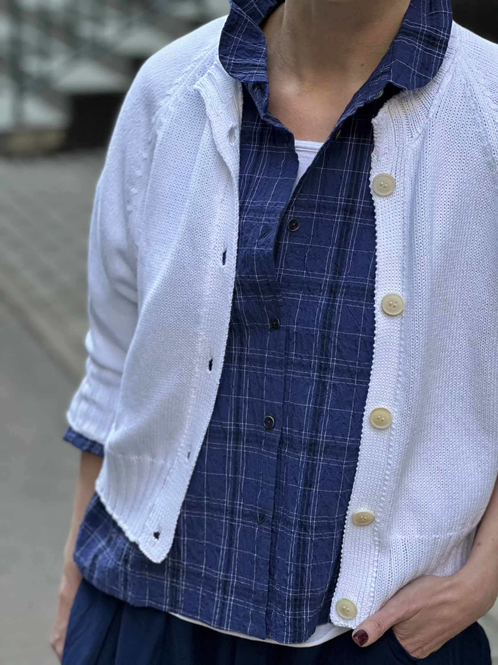 Кардиган укороченный AEQUAMENTE