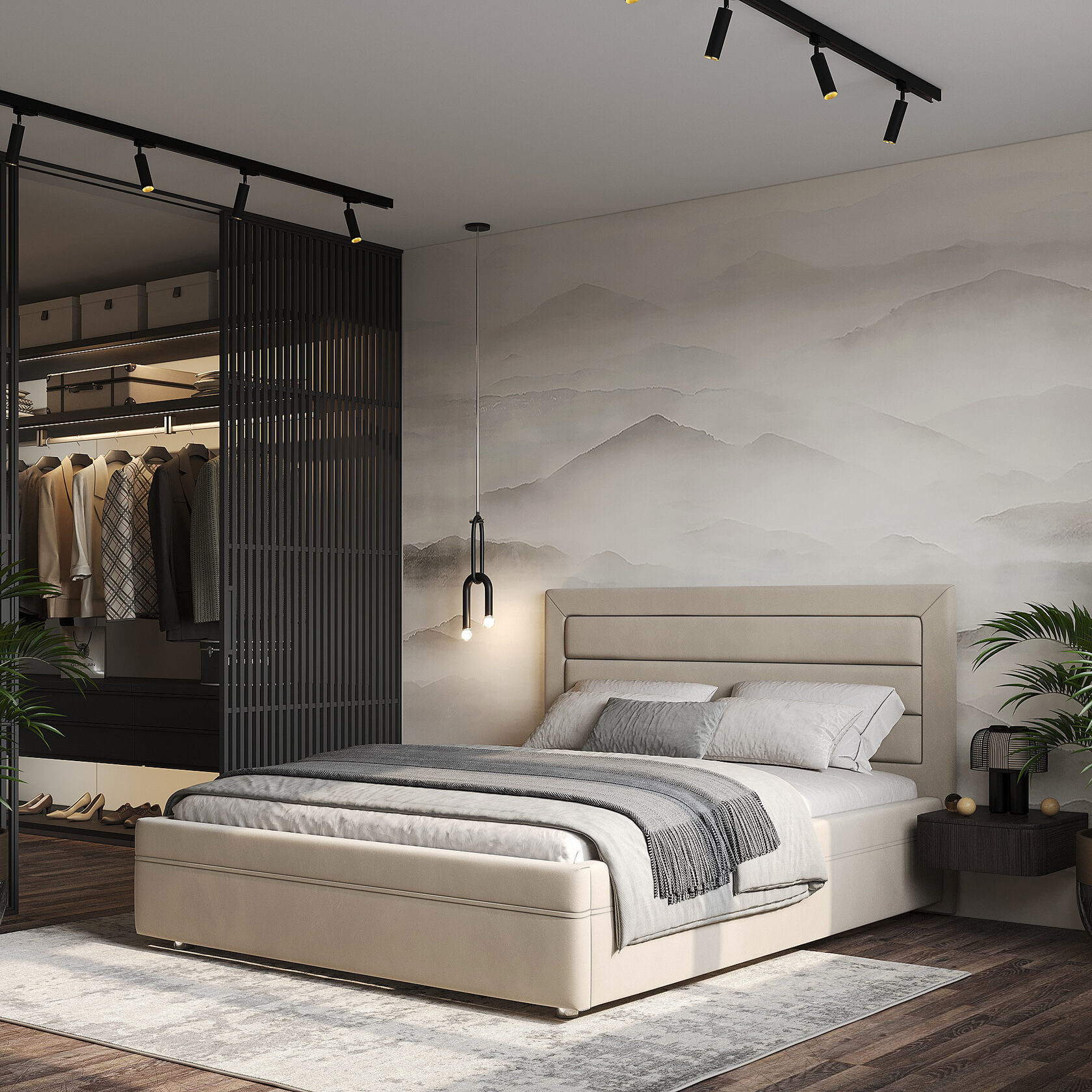 Двуспальная кровать Jessica, выгодная цена - купить в интернет магазине ...