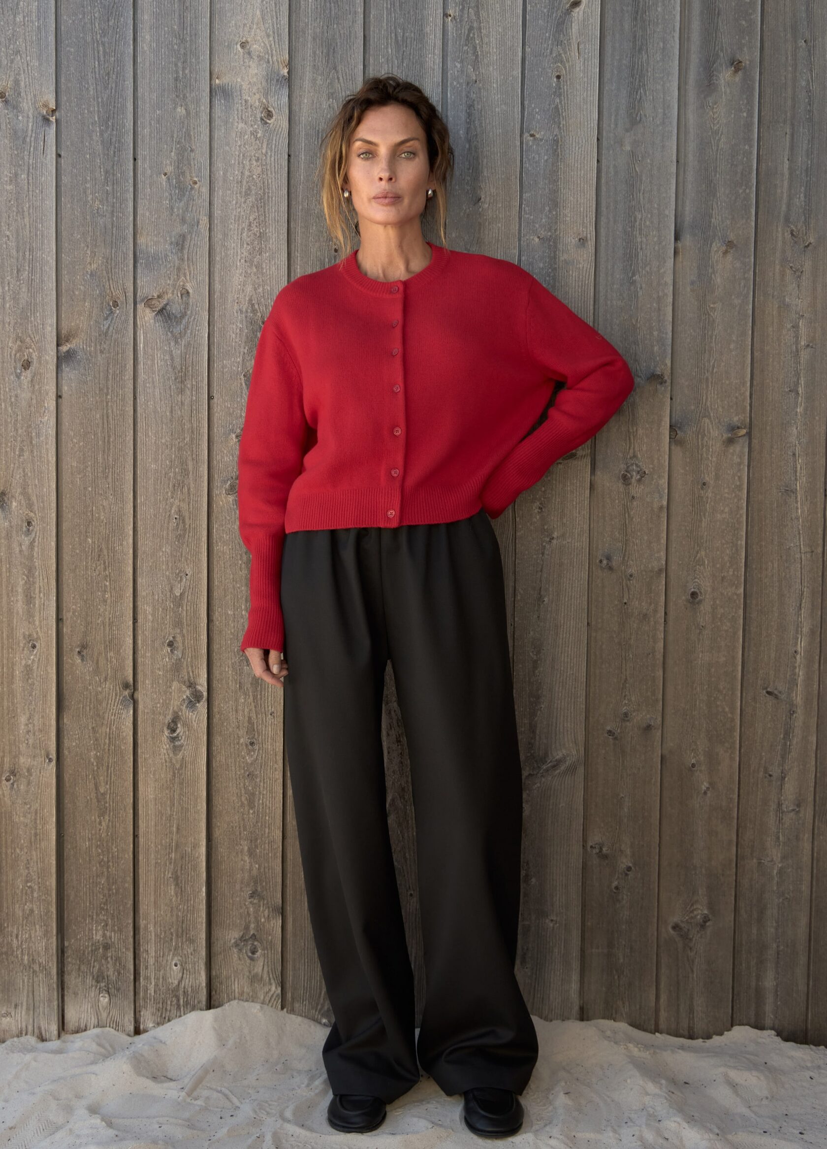 

Брюки на резинке Comfort fit из итальянской шерсти - Чёрные, Diamond black;чёрный