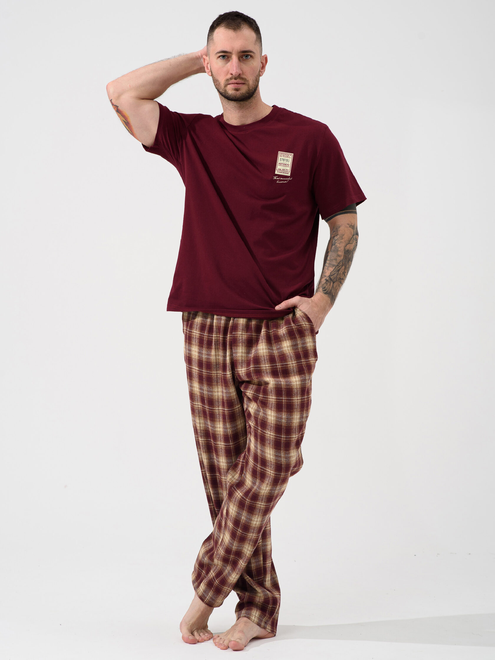 
Пижама мужская "Счастливый билет"