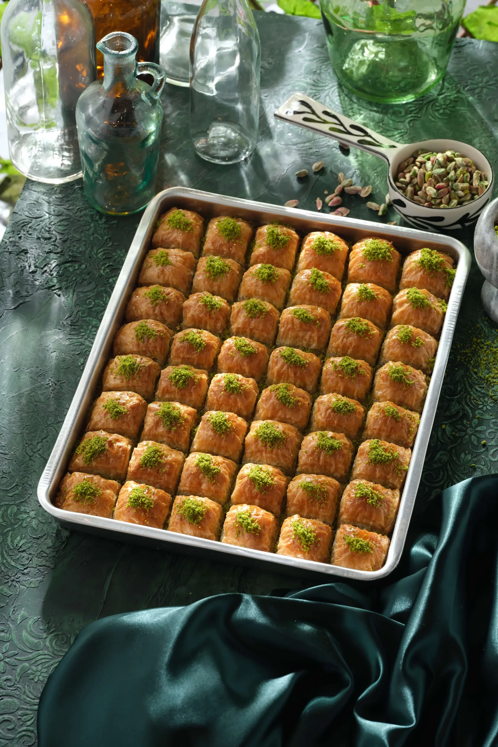 Турецкая пахлава с фисташками
