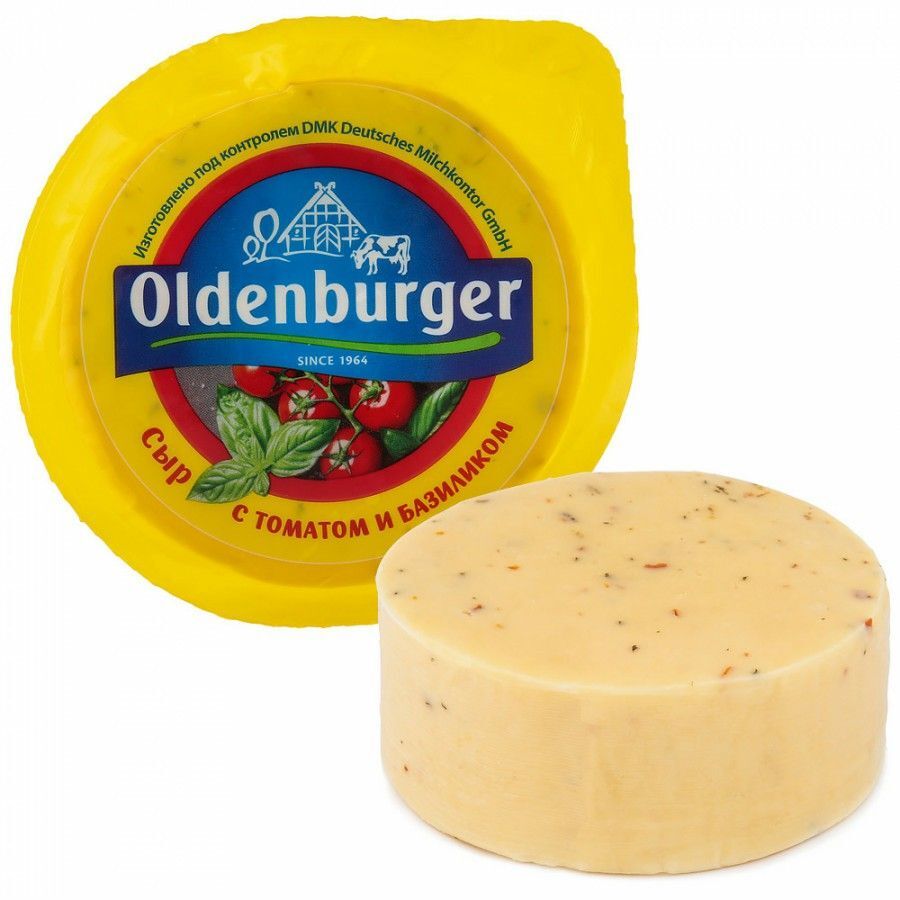 Oldenburger сыр. Сыр Ольденбургер. Oldenburger сыр легкий. Oldenburger с томатом и базиликом. Сыр Oldenburger с томатом и базиликом 125 г.