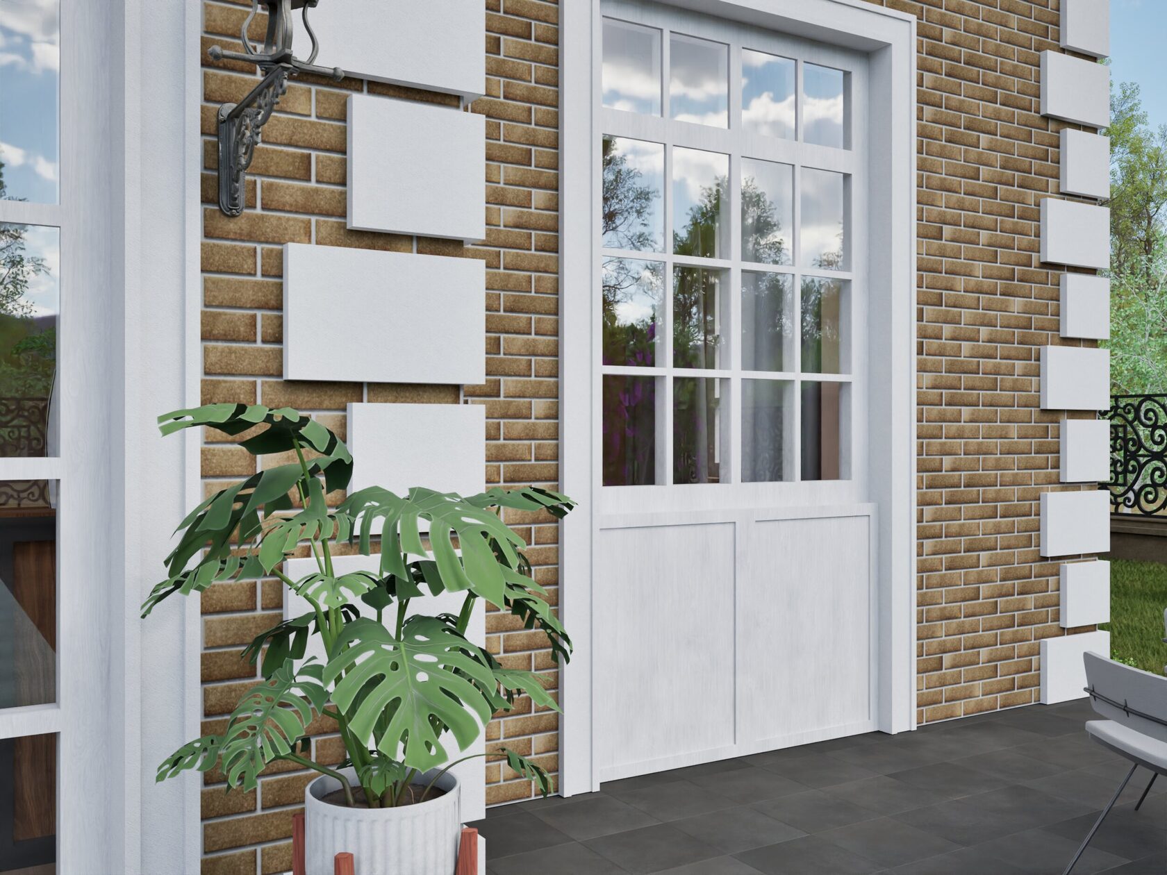 Термопанель Paradyz Mattone Sabbia Brown Elewacja — фото 10