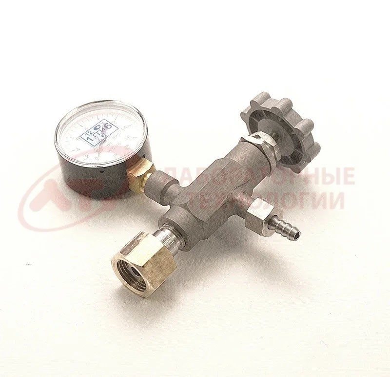 Вентиль тонкой регулировки ВТР-1-М150 с манометром