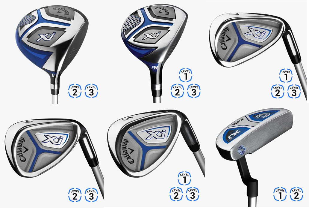 Клюшки для гольфа Callaway XJ Junior Level 2