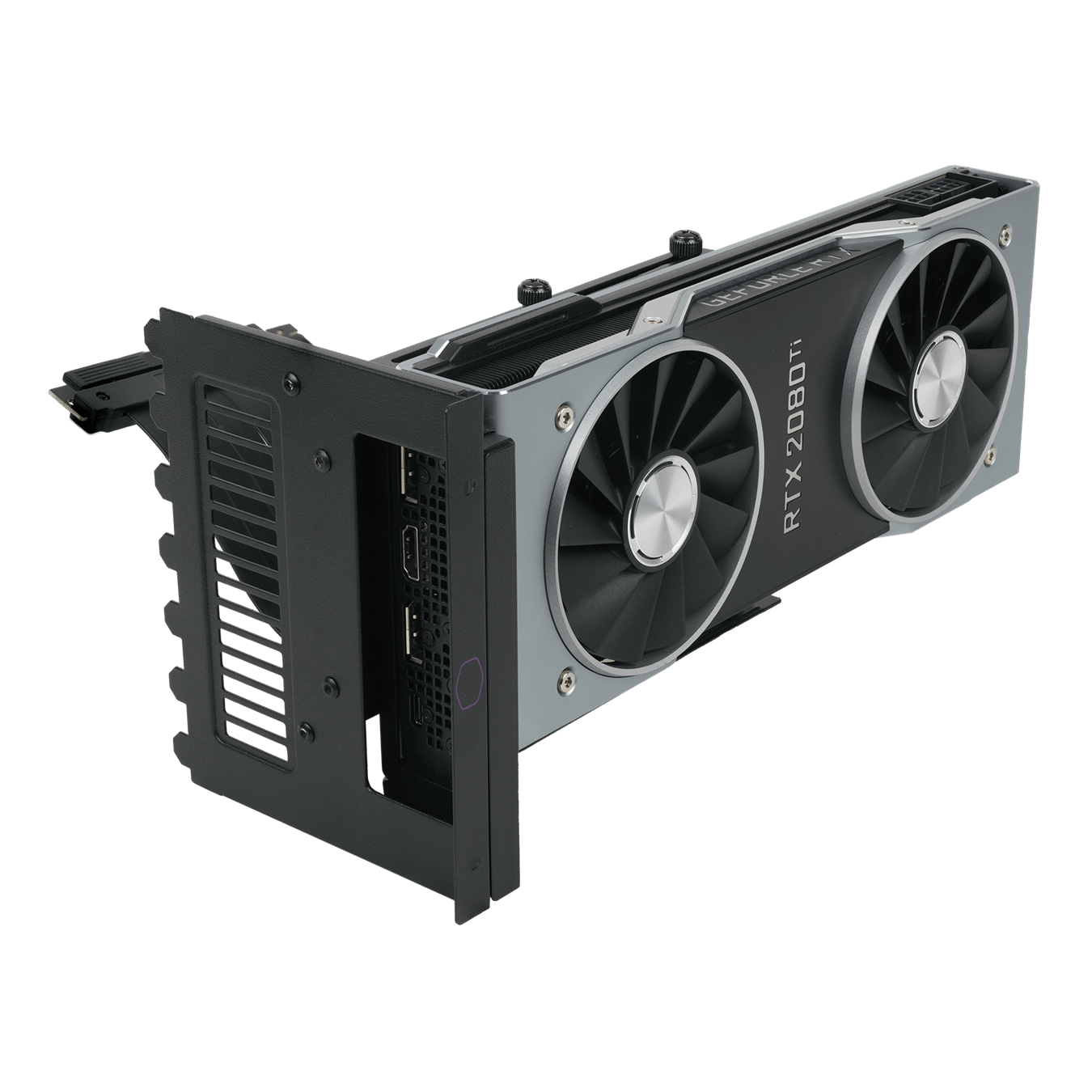 Vertical graphics card