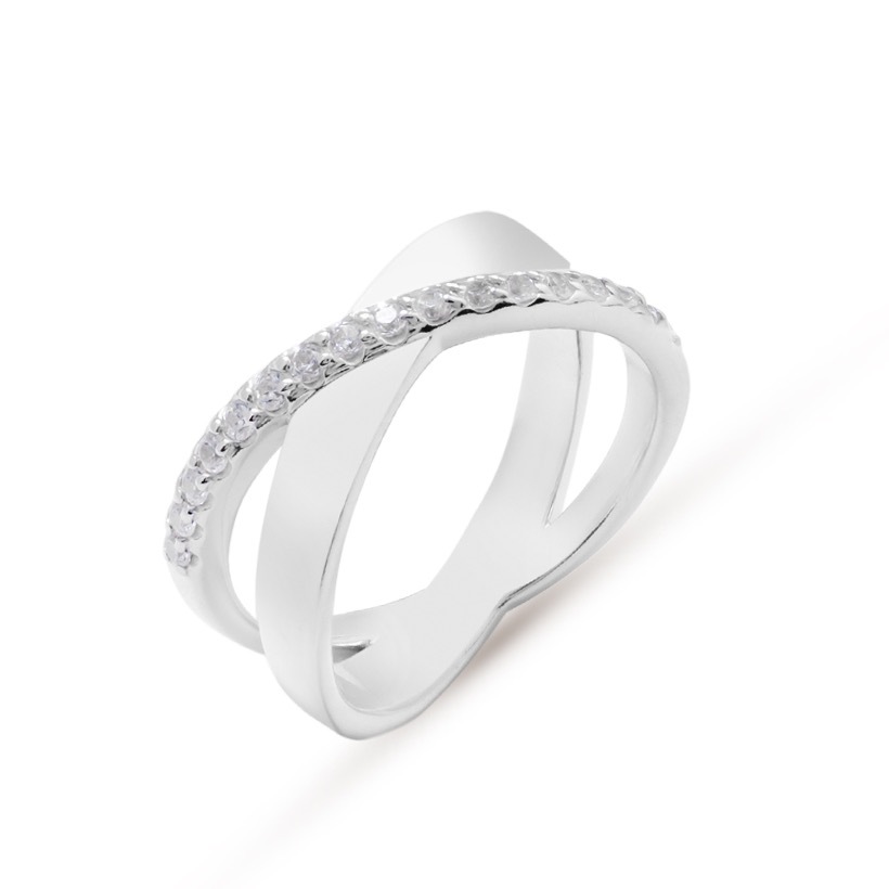 Кольцо с дорожкой