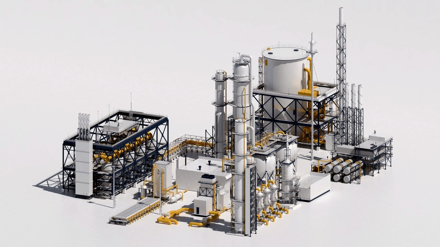 Третий завод. НПЗ 3d. Проект нефтеперерабатывающего завода. 3д модель завода. Проектирование нефтегазовых объектов.