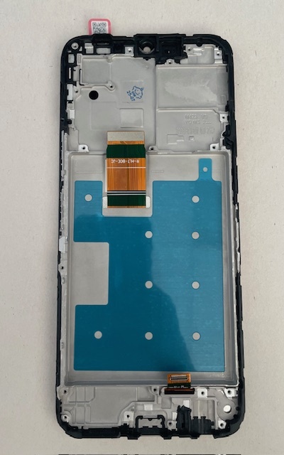 Дисплей с тачскрином Huawei Honor X6 100% ориг. В рамке БЕЗ АКБ черный