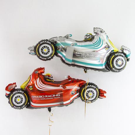 Фигура из шаров Гоночный автомобиль, 124 см