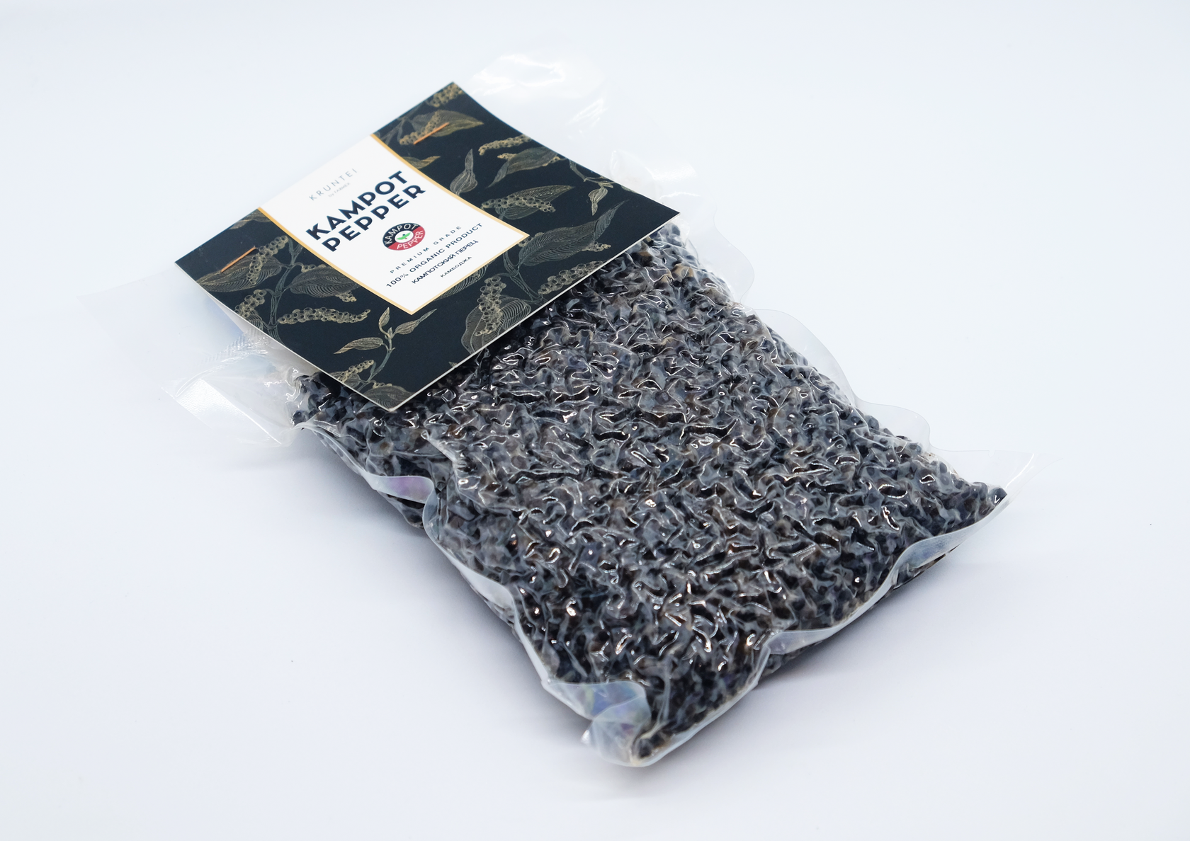Кампотский перец в кристаллах соли Kampot Fleur de Sel, 500 г