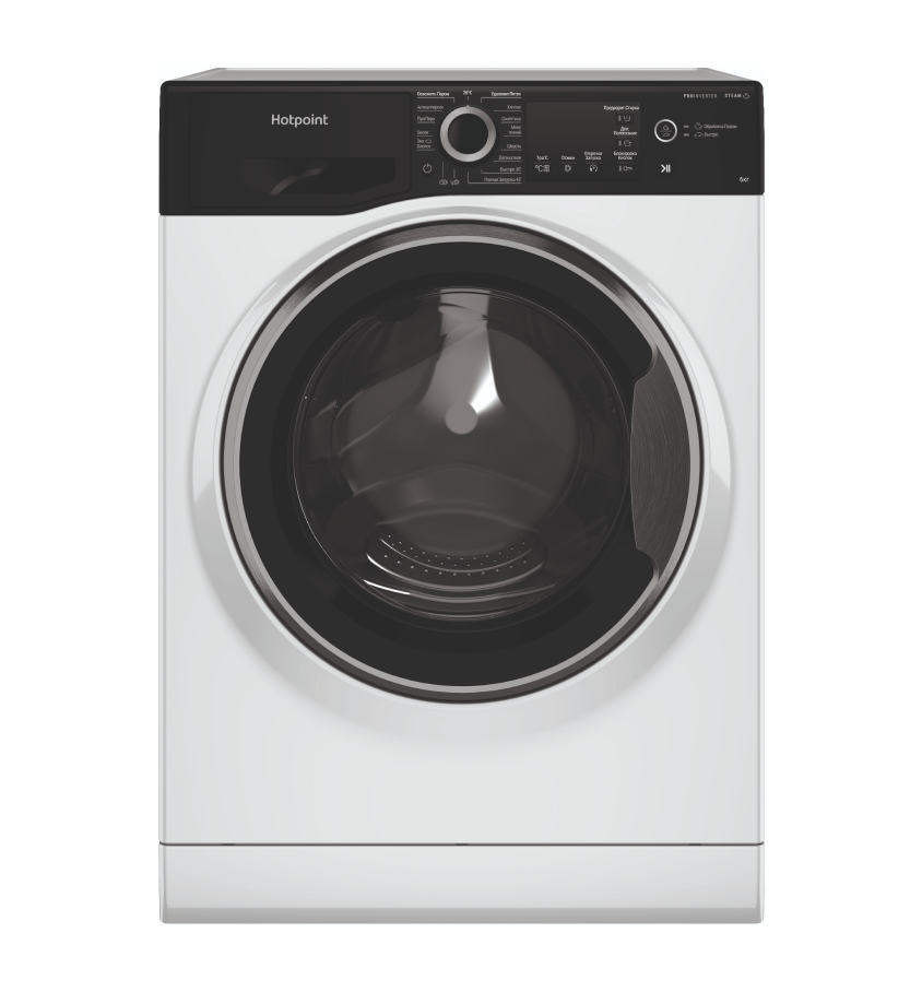 Стиральная машина Hotpoint NSB 6039 ZS VE RU 6 кг – Компактная Надежность для Вашего Дома