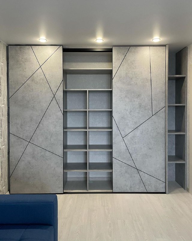 Шкаф-купе \"Бетон\"