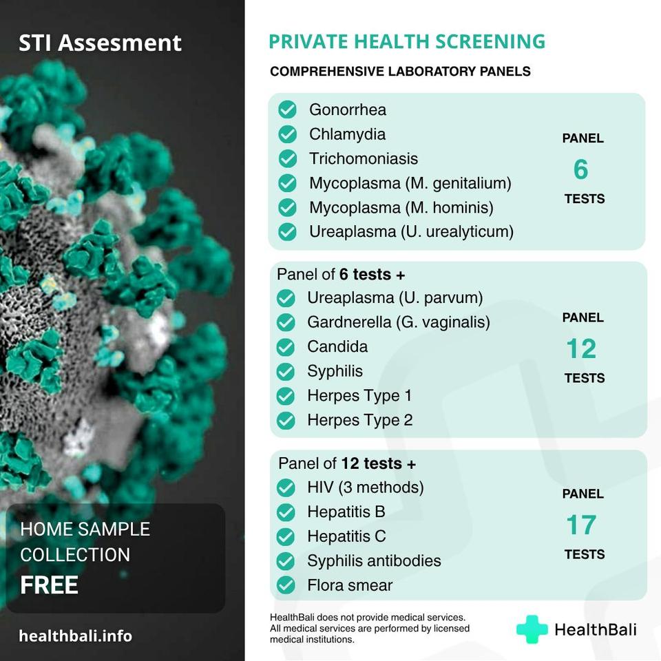 STI Assessment – 12 Markers – What's included