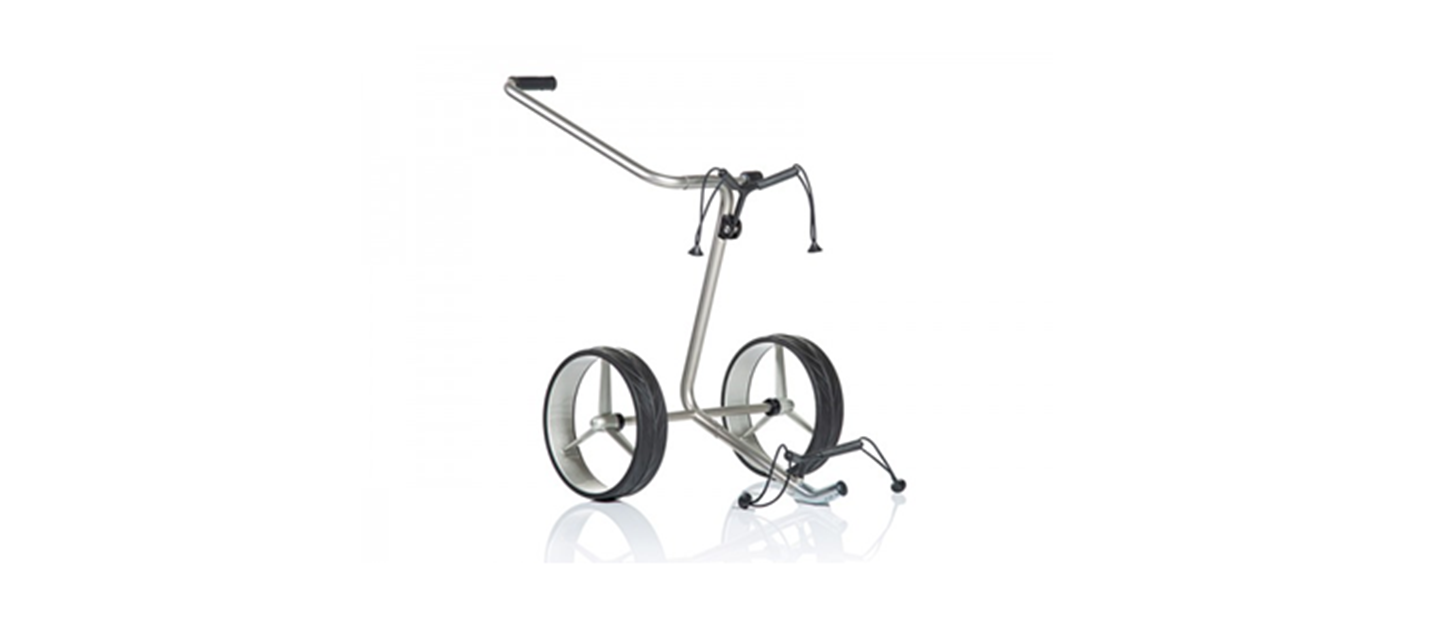Тележки для гольфа JuCad Junior Stainless Steel 2-wheeled