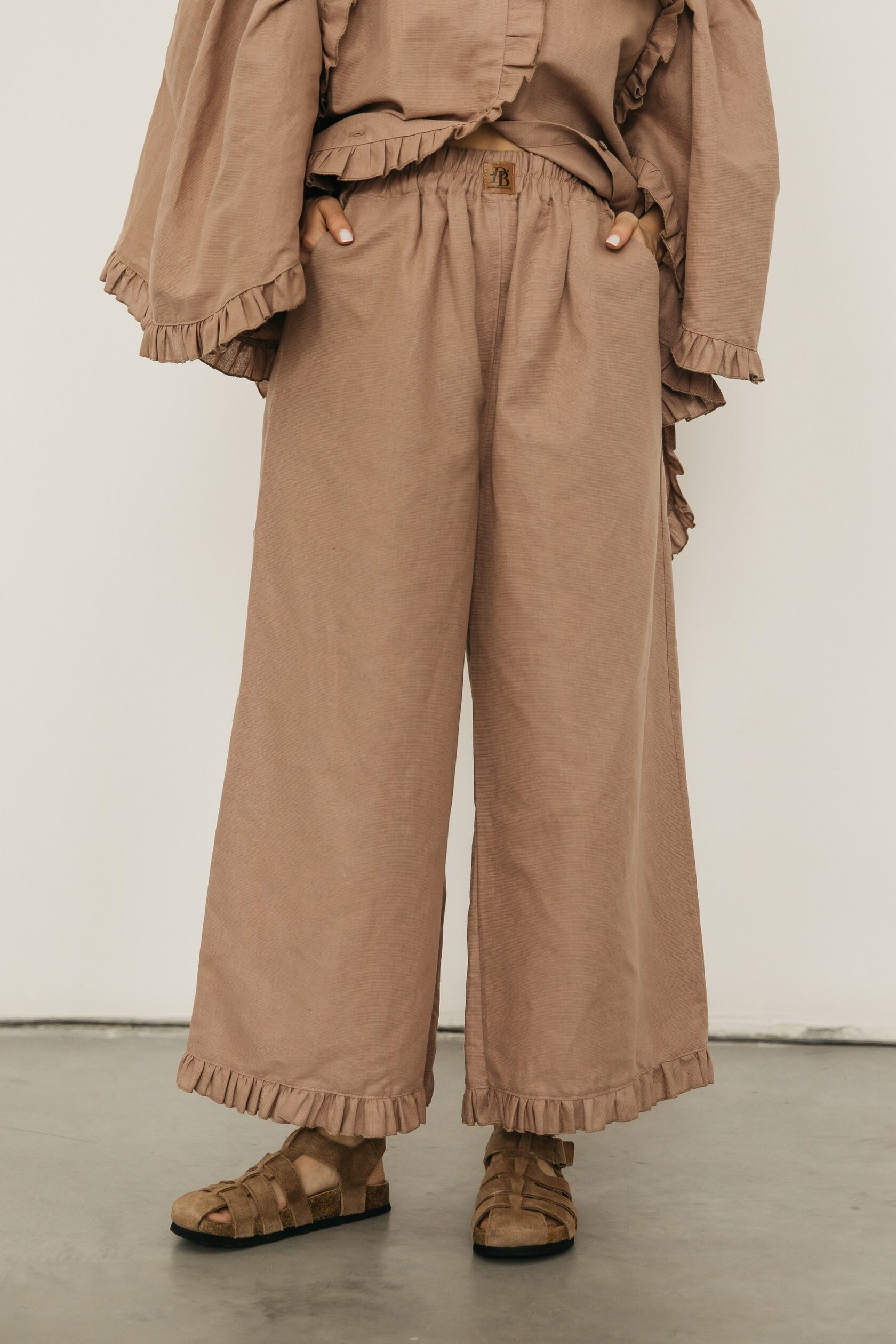 Кюлоты «Пташка» с рюшей