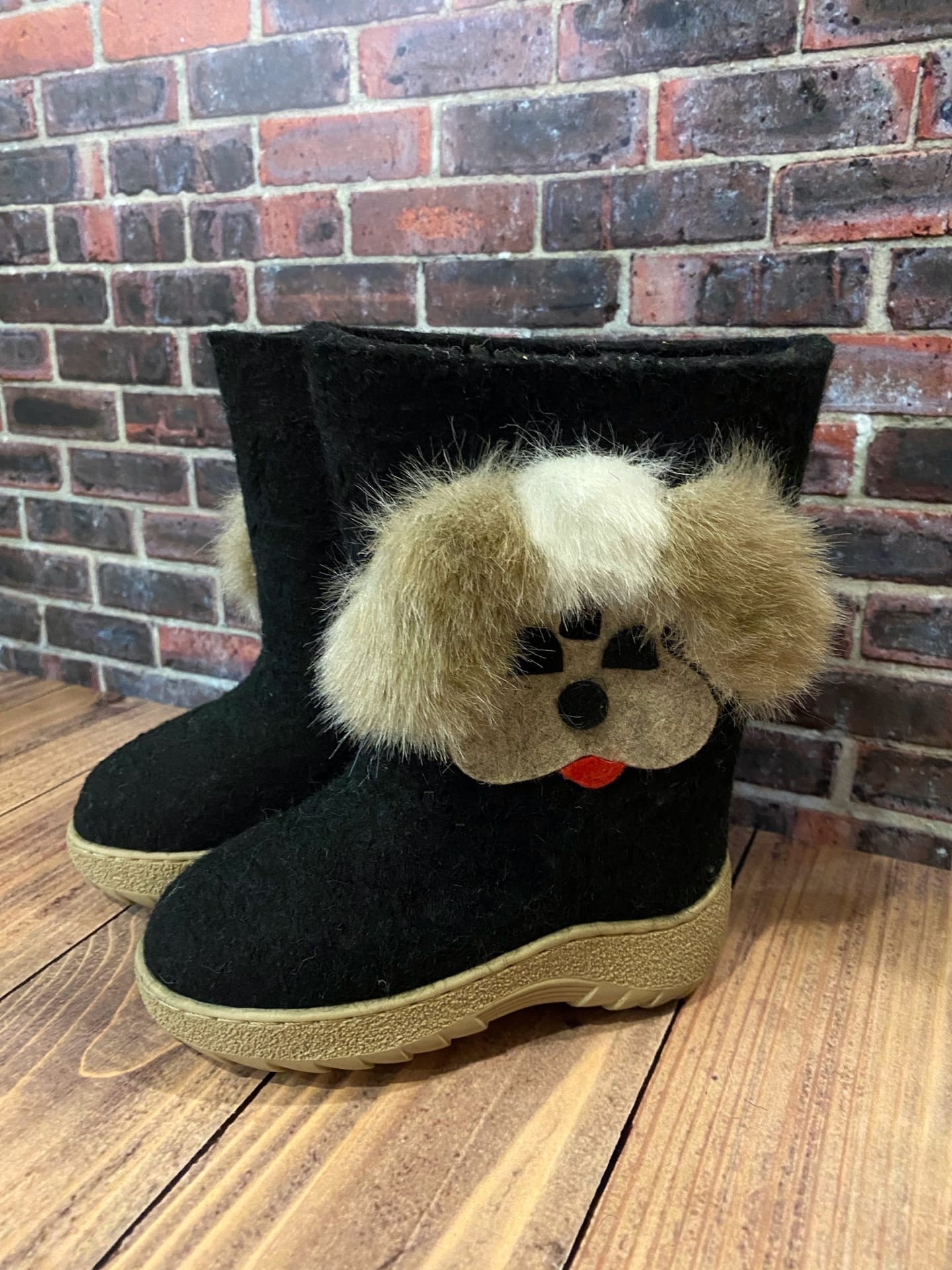 Валенки с собакой