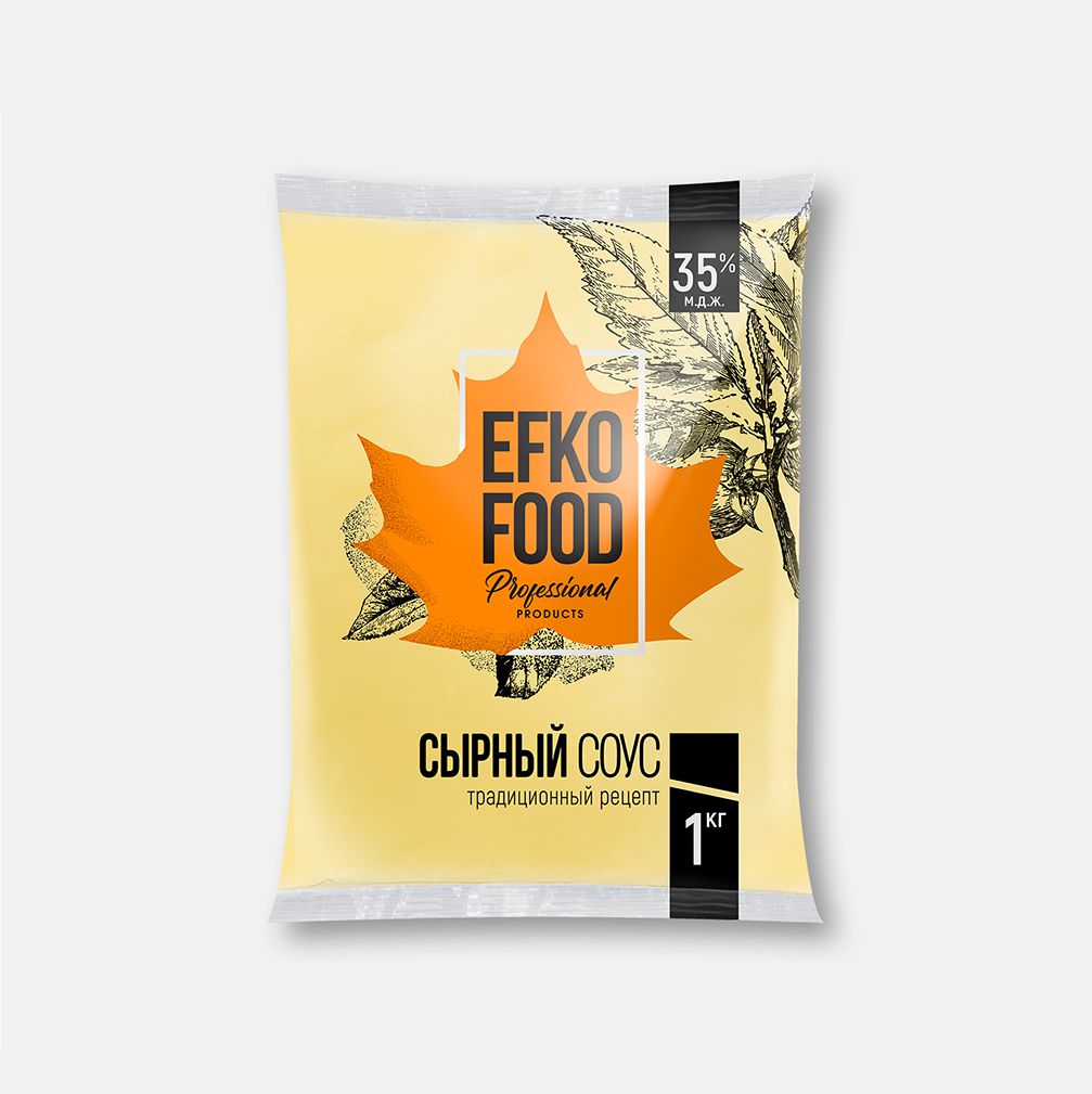 Соус Сырный Professional 35% EFKO FOOD 1 кг балк - купить. Russhoreca.