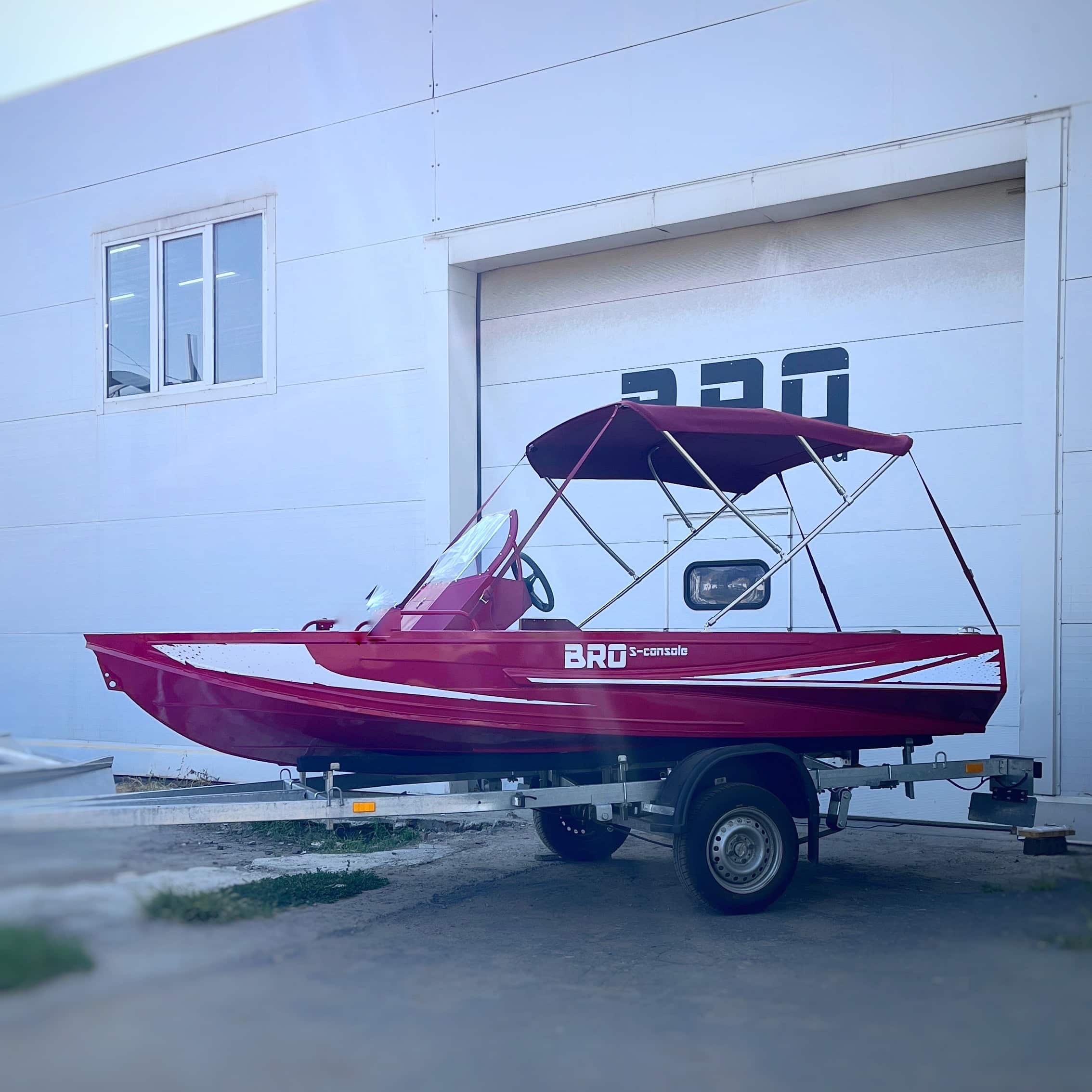 Тент BRO Биминитоп 42 (нержавеющие дуги)