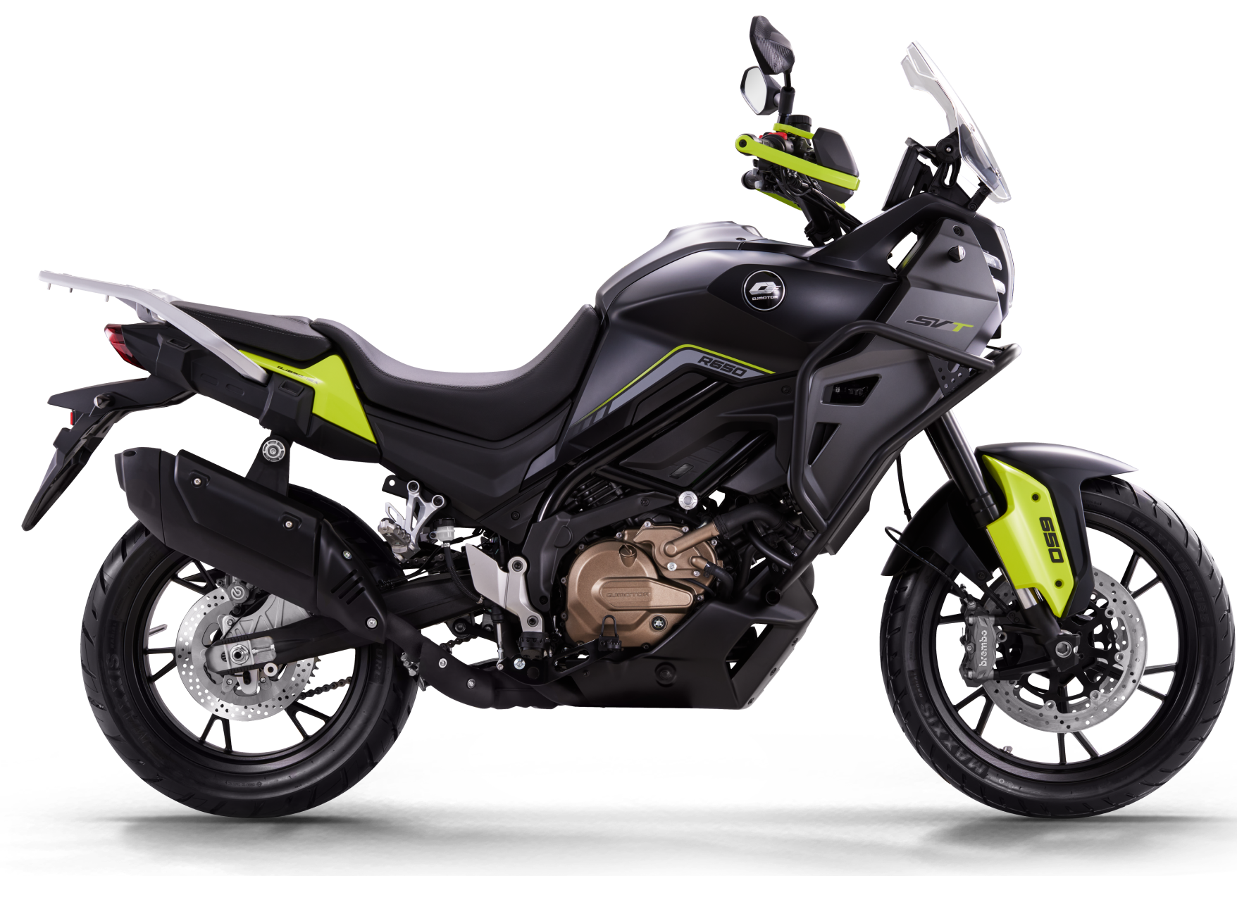 QJMOTOR SVT 650, серо-зеленый