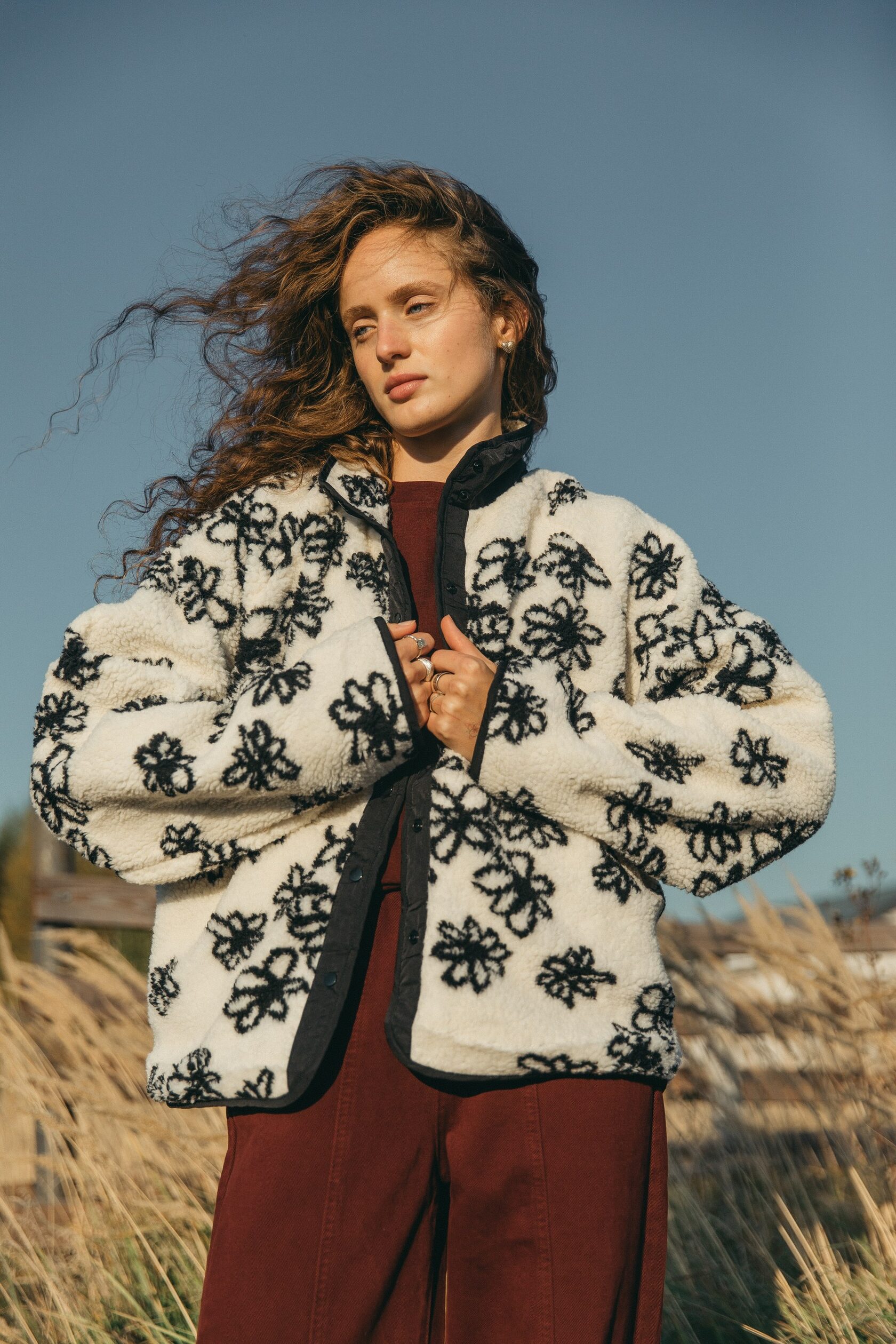 Двусторонняя фуфайка «Любит не любит»