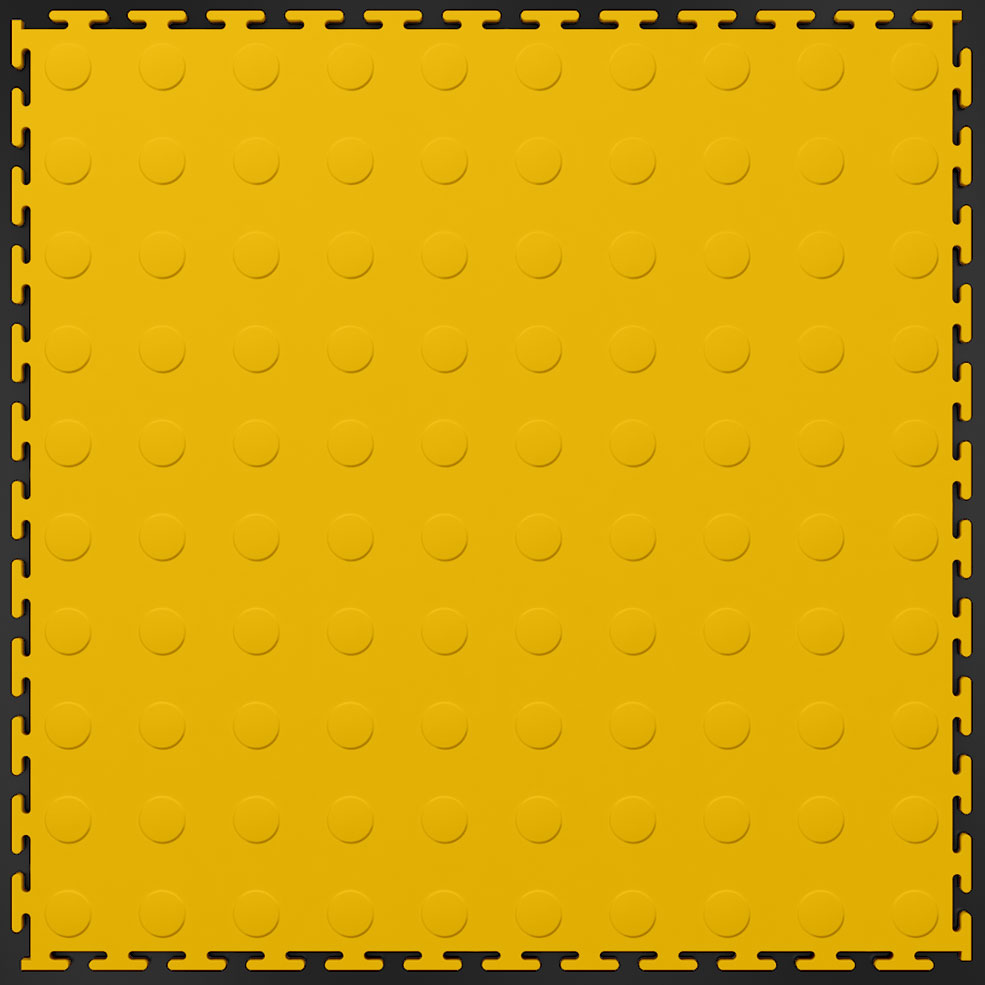 Модульное покрытие Пластфактор Модульные покрытия СП Полимер - Цент Желтый 5 мм