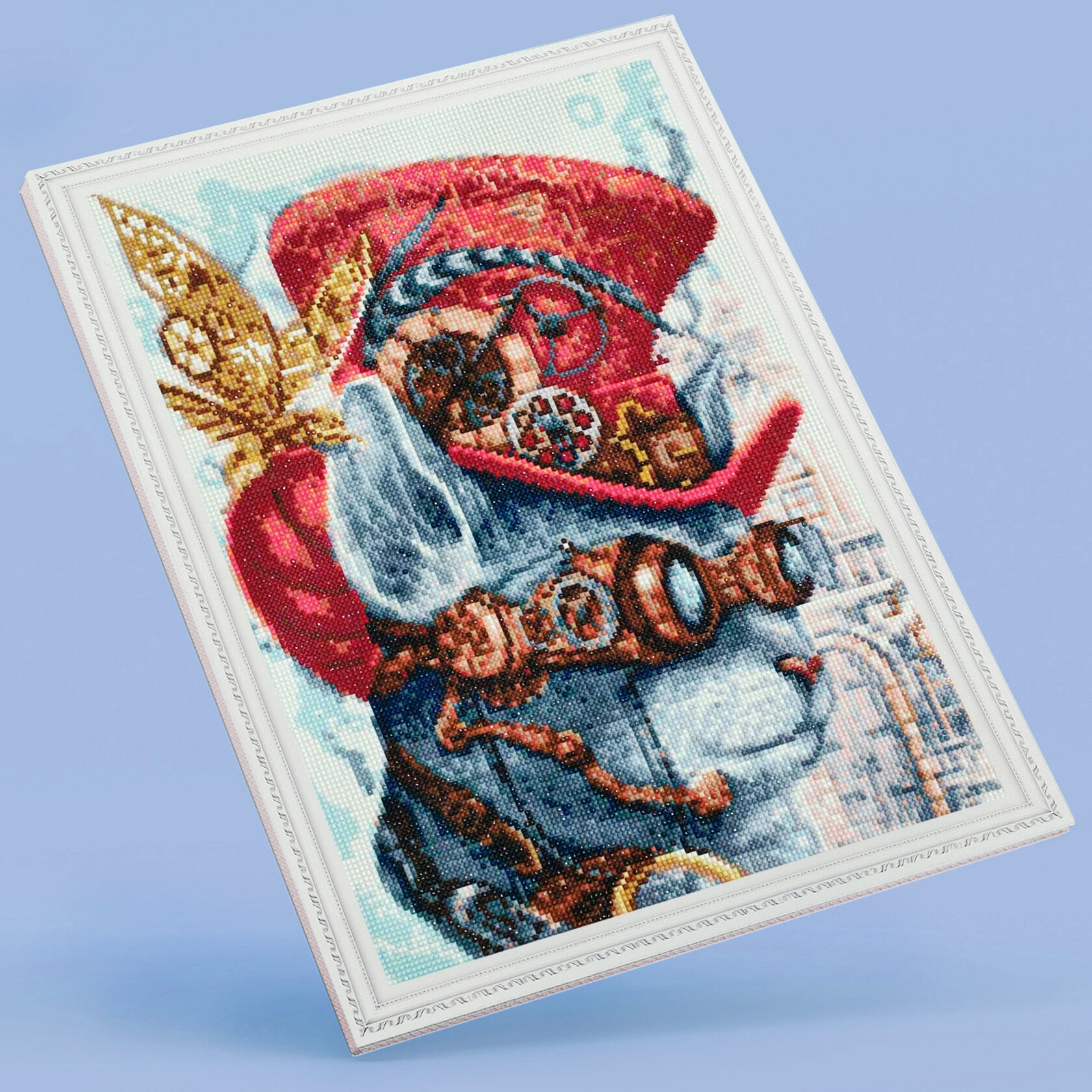 Картина по номерам "Кот-сюрреалист" LG316