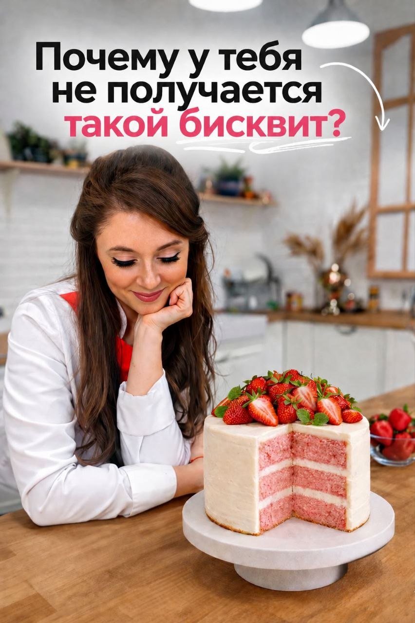 Натуральные цветные торты