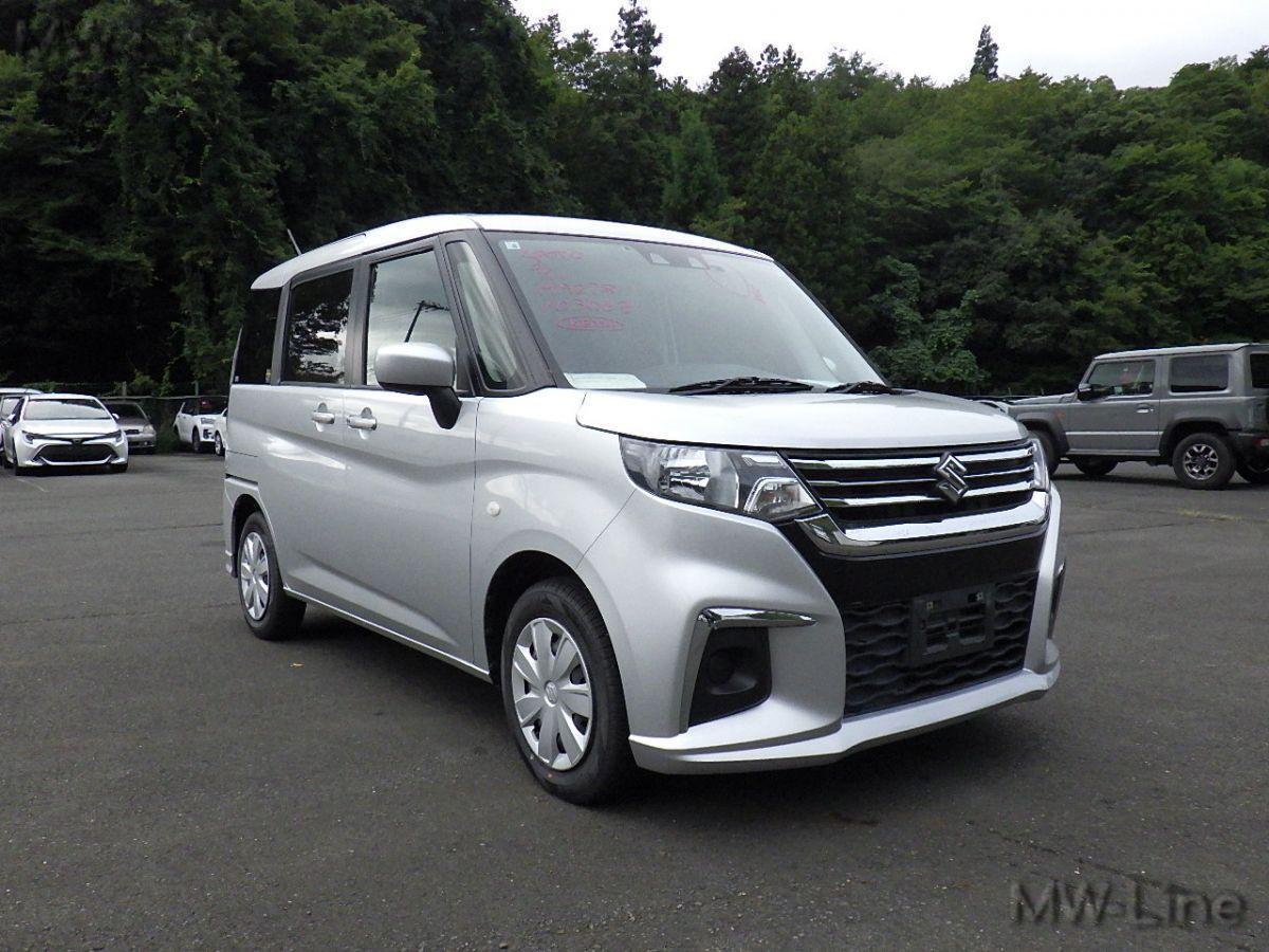 Suzuki Solio 2021 года, серый цвет, объем двигателя 1.2 л., пробег: 104 000 км - фото, характеристики