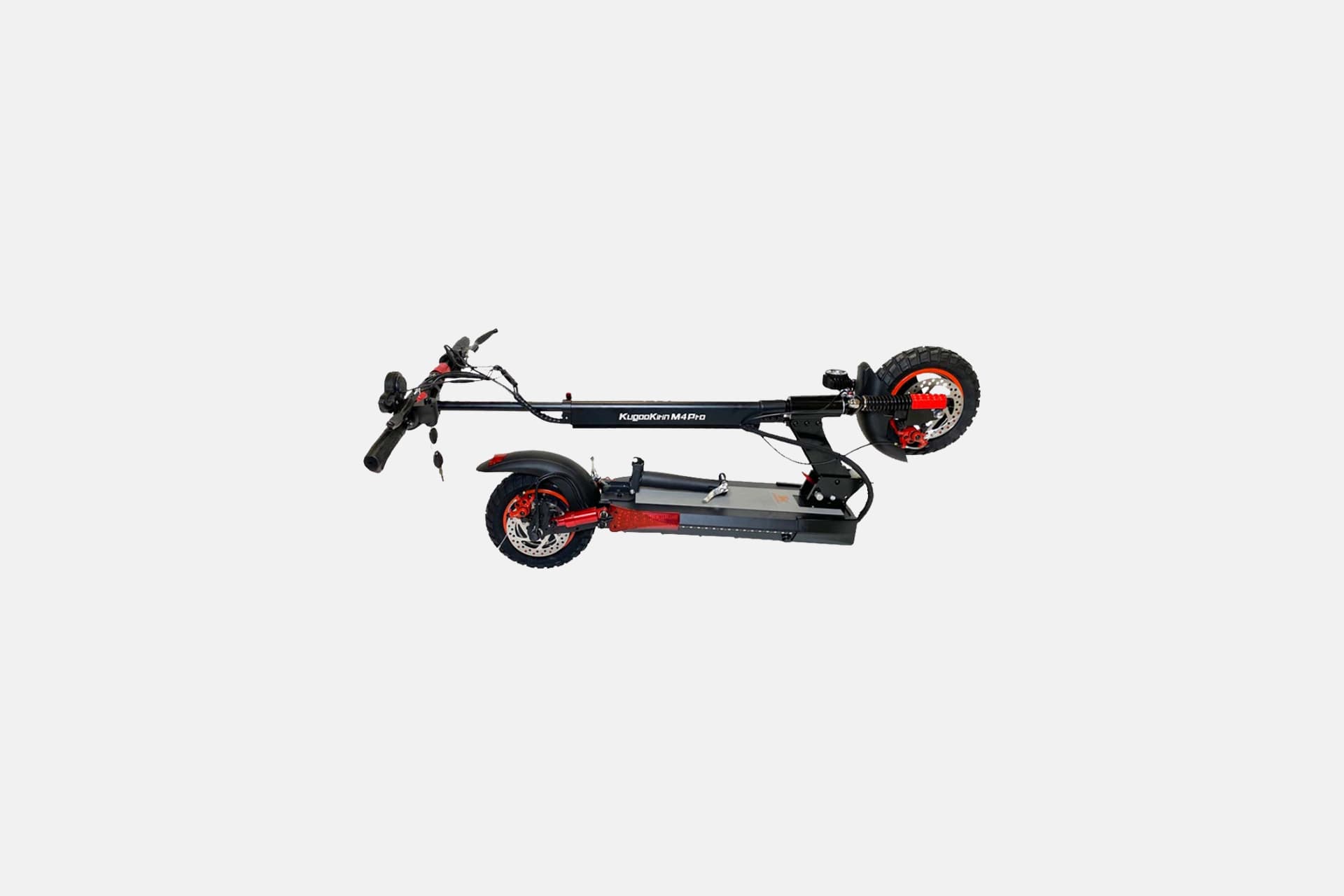 Kugoo M4 Pro — подвеска и тормоза