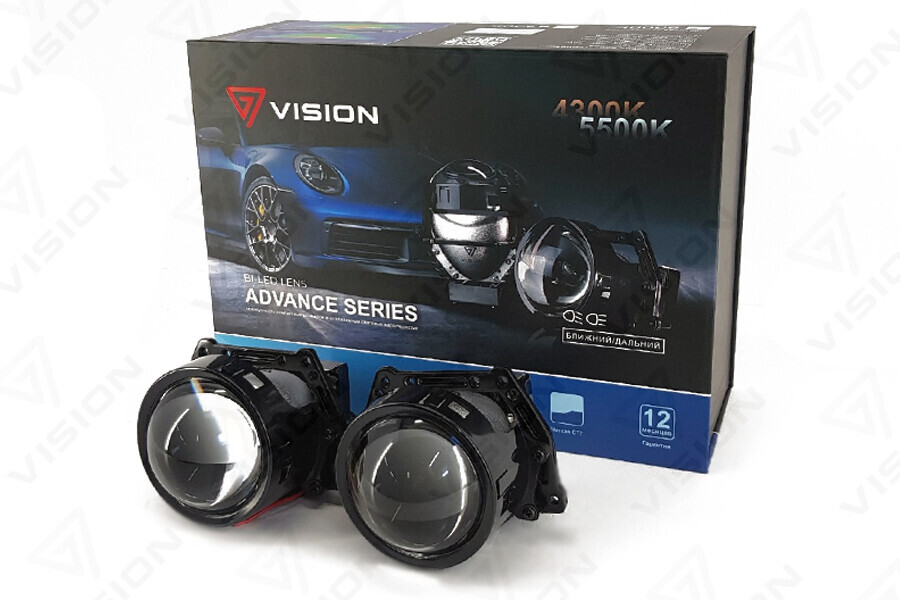 Светодиодные линзы Vision Bi-led Advance Series 5500K