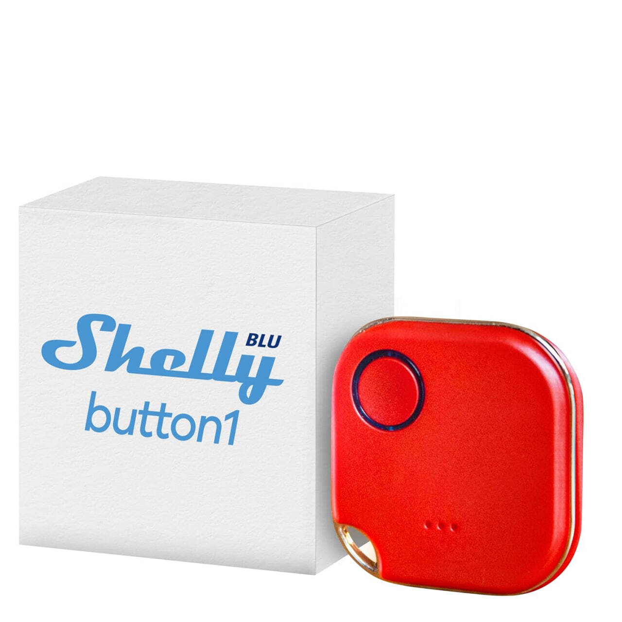 Shelly Blu Button 1 - Красный