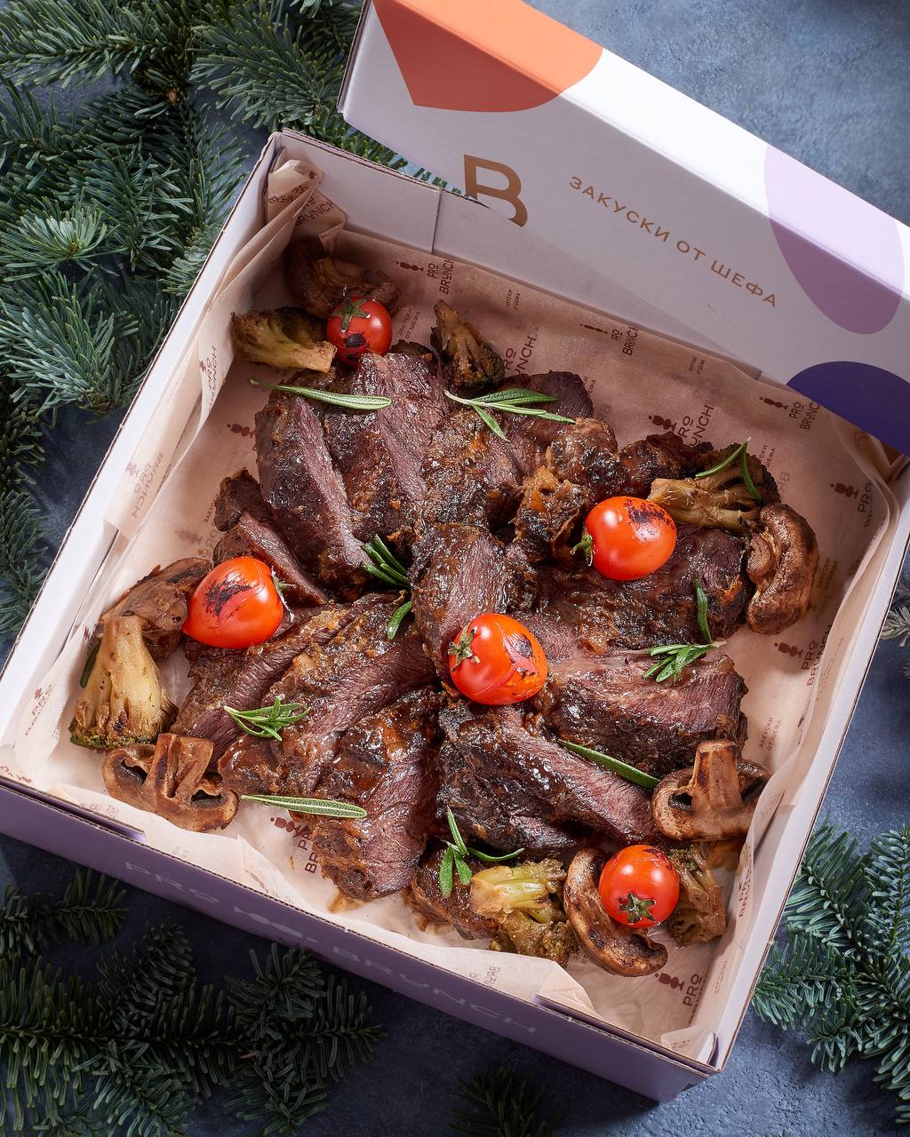 Бокс «Говяжьи щечки» L