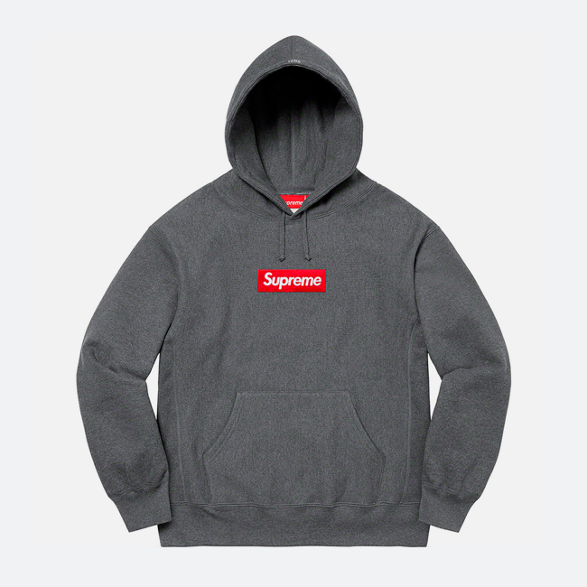 Supreme Box logo Hoodie Black